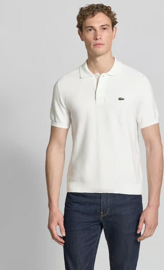 Lacoste Polo Shirt Korte Mouw Klassiek gebreid poloshirt - Foto 2