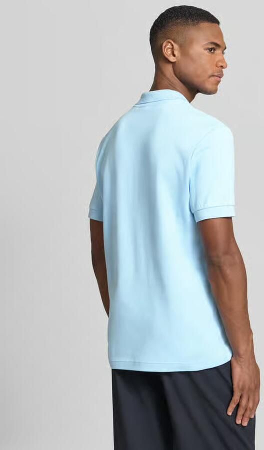 Lacoste Regular fit poloshirt met labeldetail