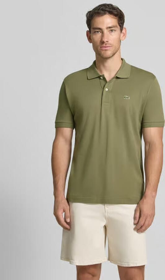 Lacoste Classic fit poloshirt met labeldetail model 'CORE' - Foto 7