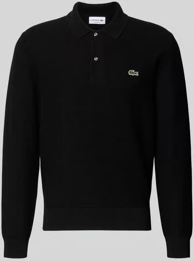 Lacoste klassiek fit poloshirt van puur katoen
