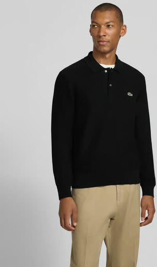 Lacoste klassiek fit poloshirt van puur katoen - Foto 3