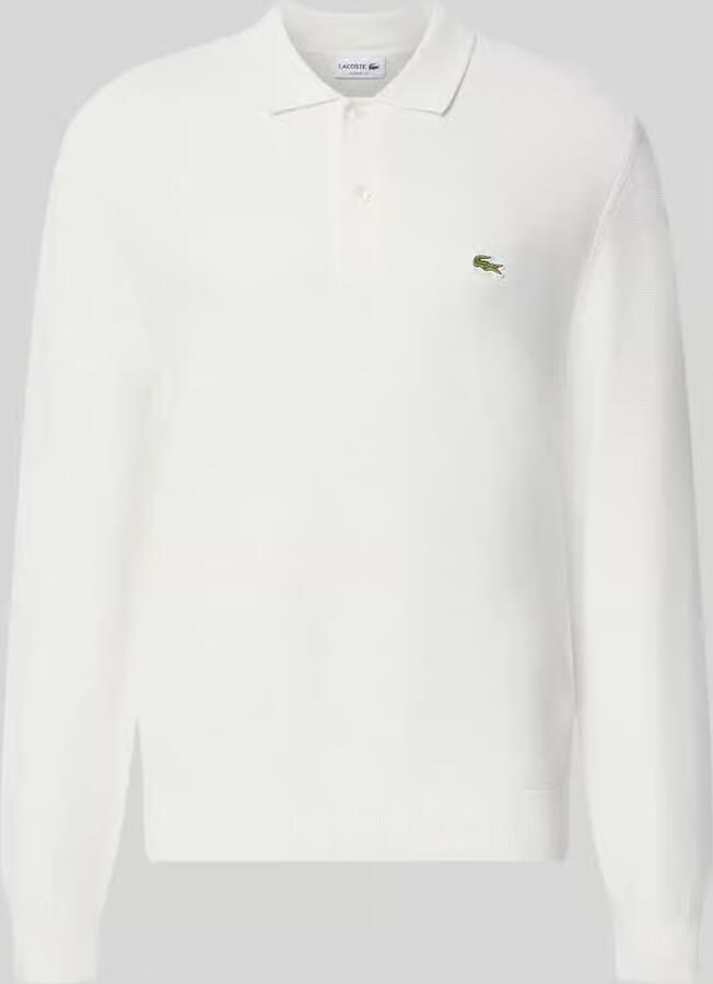 Lacoste klassiek fit poloshirt van puur katoen