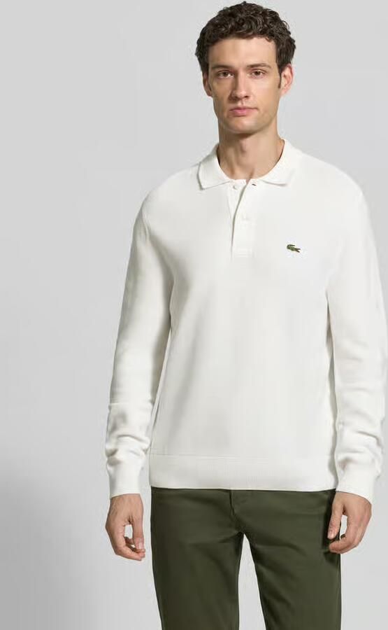 Lacoste klassiek fit poloshirt van puur katoen - Foto 3