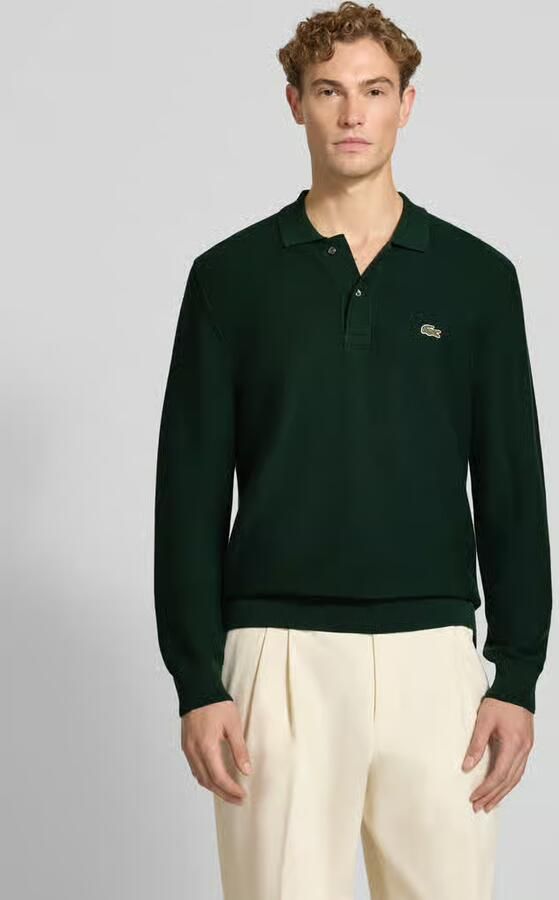 Lacoste klassiek fit poloshirt van puur katoen - Foto 3