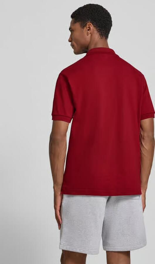 Lacoste Klassieke Katoenen Polo met Moeder van Parel Knopen Red Heren - Foto 15