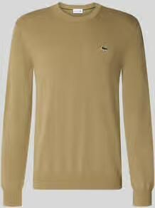 Lacoste Regular fit pullover van katoenmix