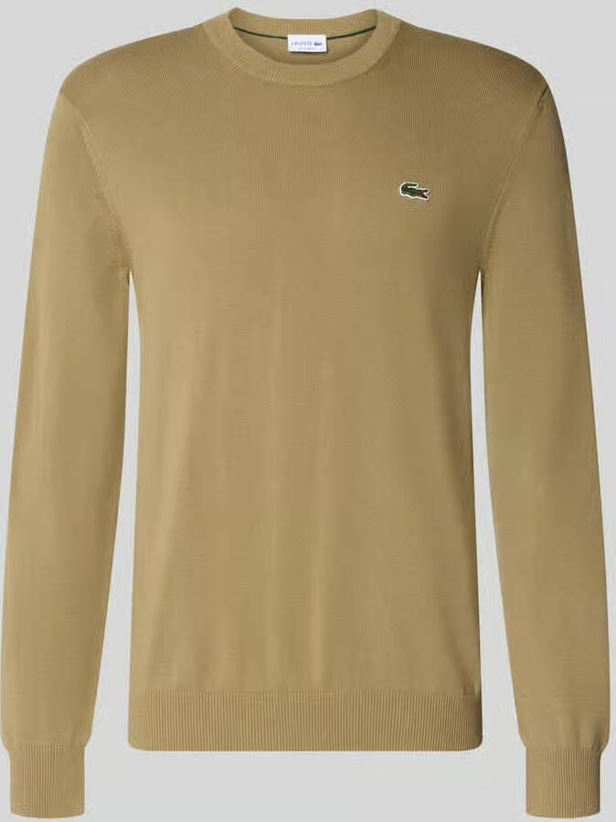 Lacoste Regular fit pullover van katoenmix