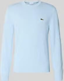 Lacoste Regular fit gebreide pullover van katoenmix - Foto 5