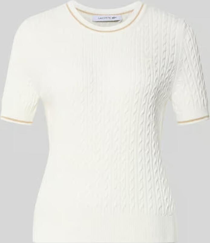 Lacoste Regular fit pullover van katoenmix