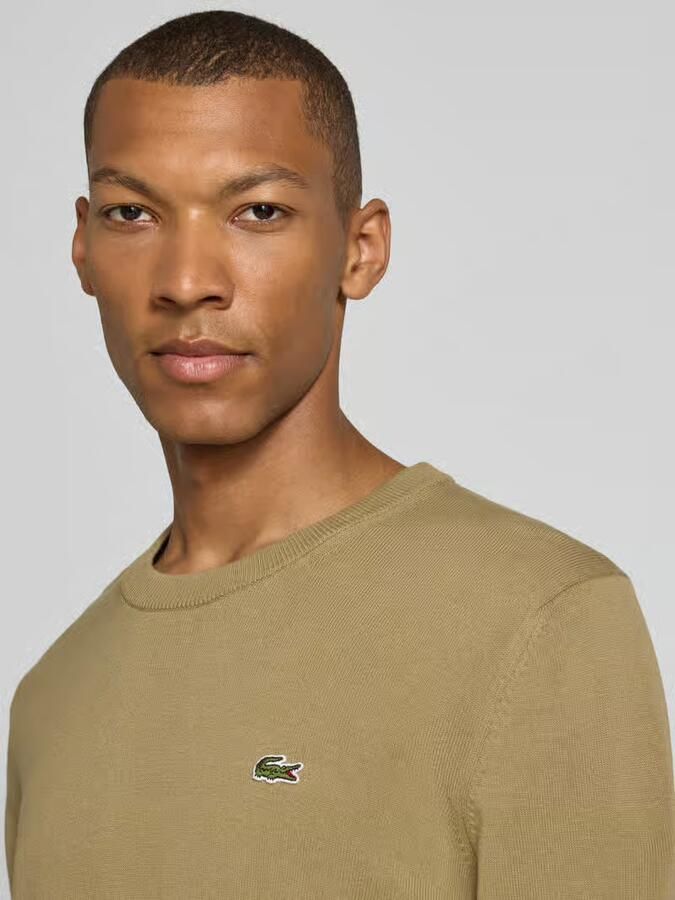 Lacoste Regular fit pullover van katoenmix - Foto 2