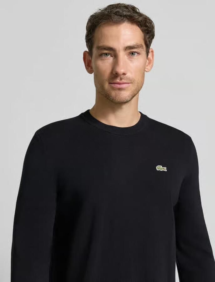 LACOSTE Heren Truien & Vesten Regular Fit Crew Neck Sweater Donkerblauw - Foto 12