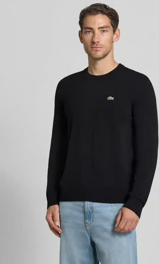LACOSTE Heren Truien & Vesten Regular Fit Crew Neck Sweater Donkerblauw - Foto 16