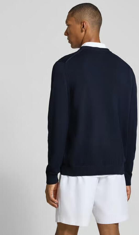LACOSTE Heren Truien & Vesten Regular Fit Crew Neck Sweater Donkerblauw - Foto 18