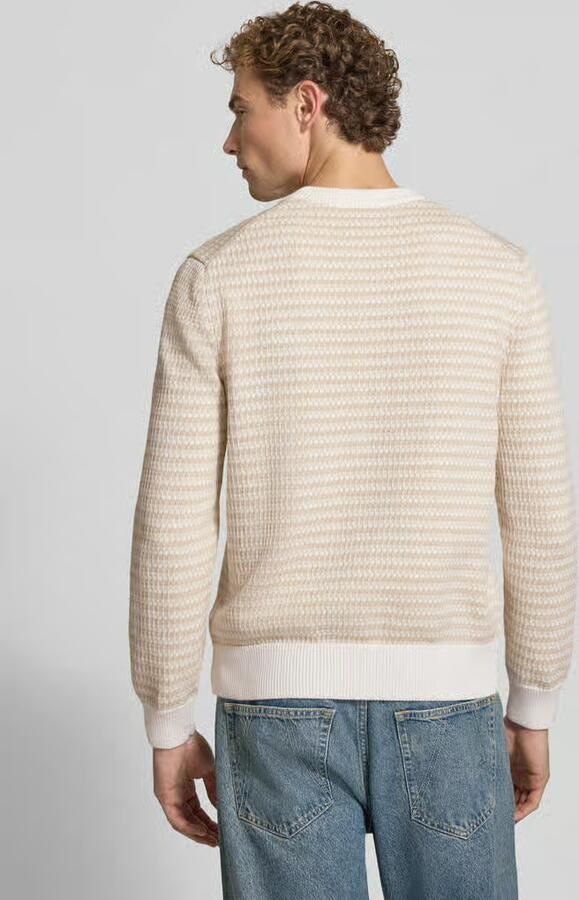 Lacoste klassiek fit pullover van katoenmix - Foto 2
