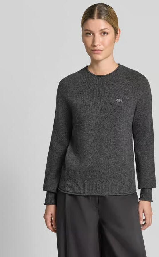 Lacoste Regular fit pullover van pure wol - Foto 2