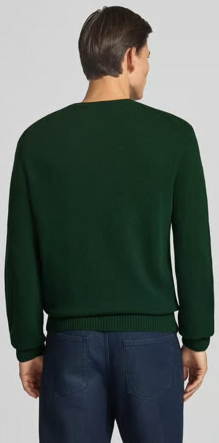 Lacoste Regular fit gebreide pullover van pure wol - Foto 3