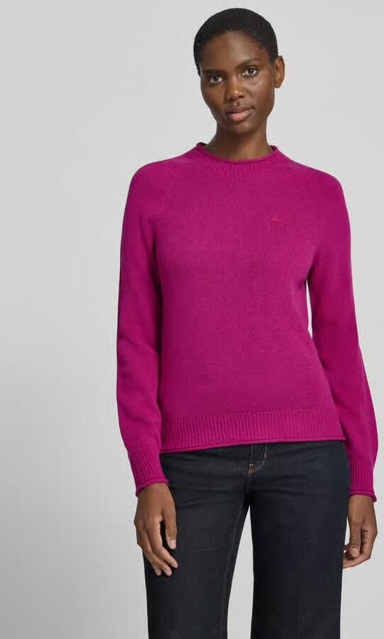 Lacoste Regular fit pullover van pure wol - Foto 3