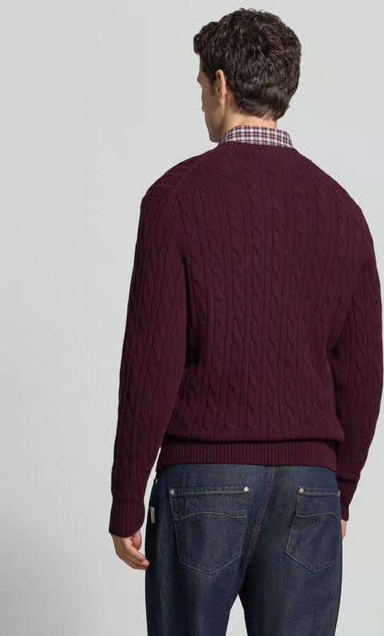 Lacoste Regular fit pullover van pure wol - Foto 3