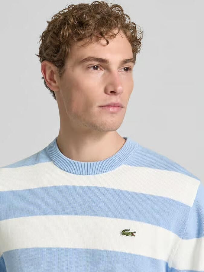 Lacoste regular fit pullover van puur katoen