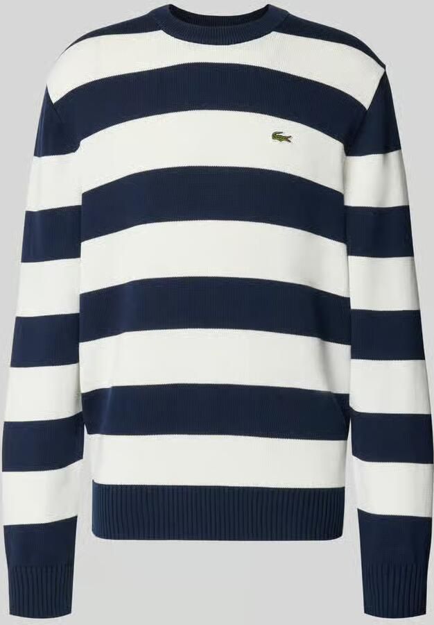 Lacoste regular fit pullover van puur katoen