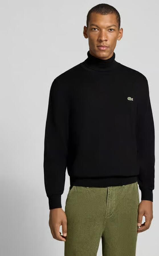 Lacoste Regular fit pullover van puur katoen - Foto 3