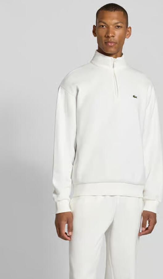 Lacoste regular fit schipperstrui van katoenmix - Foto 3