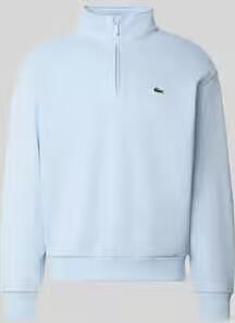 Lacoste regular fit schipperstrui van katoenmix