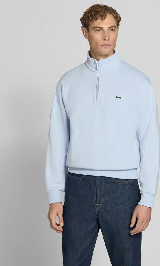 Lacoste regular fit schipperstrui van katoenmix - Foto 3