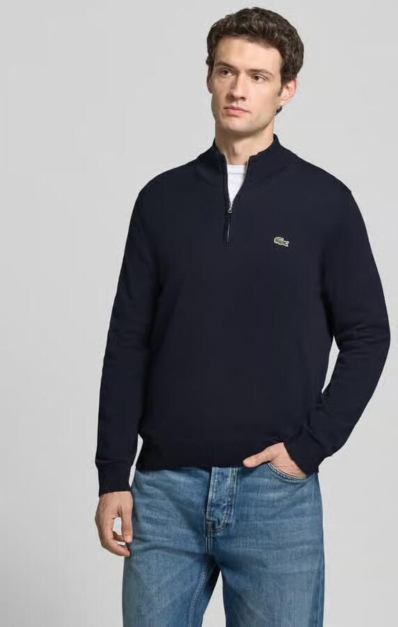Lacoste Regular fit schipperstrui van katoenmix - Foto 3