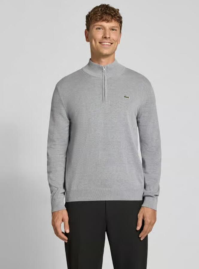 Lacoste Regular fit schipperstrui van katoenmix - Foto 5