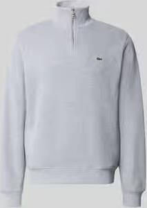 LACOSTE Heren Truien & Vesten Regular Fit High Neck Zipped Sweatshirt Grijs - Foto 20