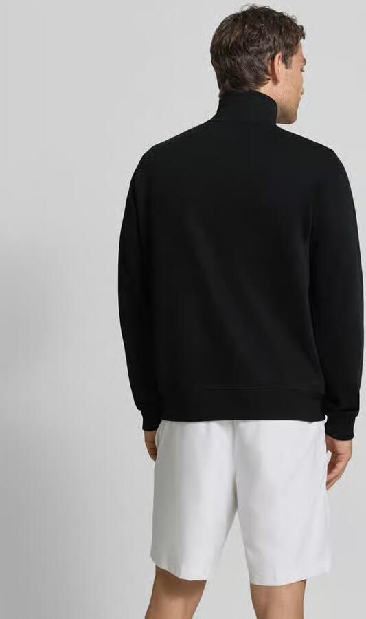 LACOSTE Heren Truien & Vesten Regular Fit High Neck Zipped Sweatshirt Zwart - Foto 7