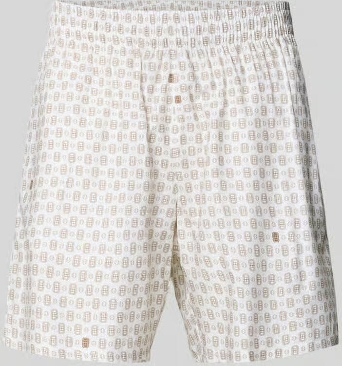 Lacoste regular fit short van mix van katoen en viscose model 'Aop Short Tenniscourt' - Foto 2