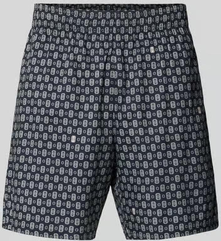 Lacoste regular fit short van mix van katoen en viscose model 'Aop Short Tenniscourt' - Foto 2