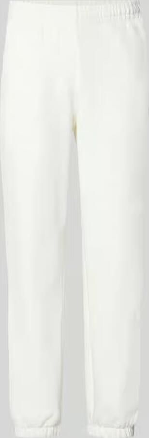 Lacoste Regular fit sweatbroek van katoenmix