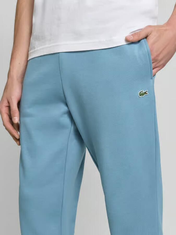Lacoste Regular fit sweatbroek van katoenmix - Foto 2