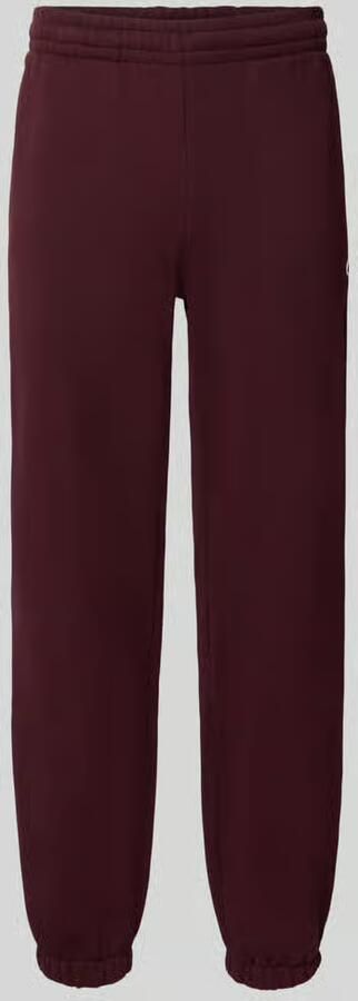 Lacoste Regular fit sweatbroek van katoenmix