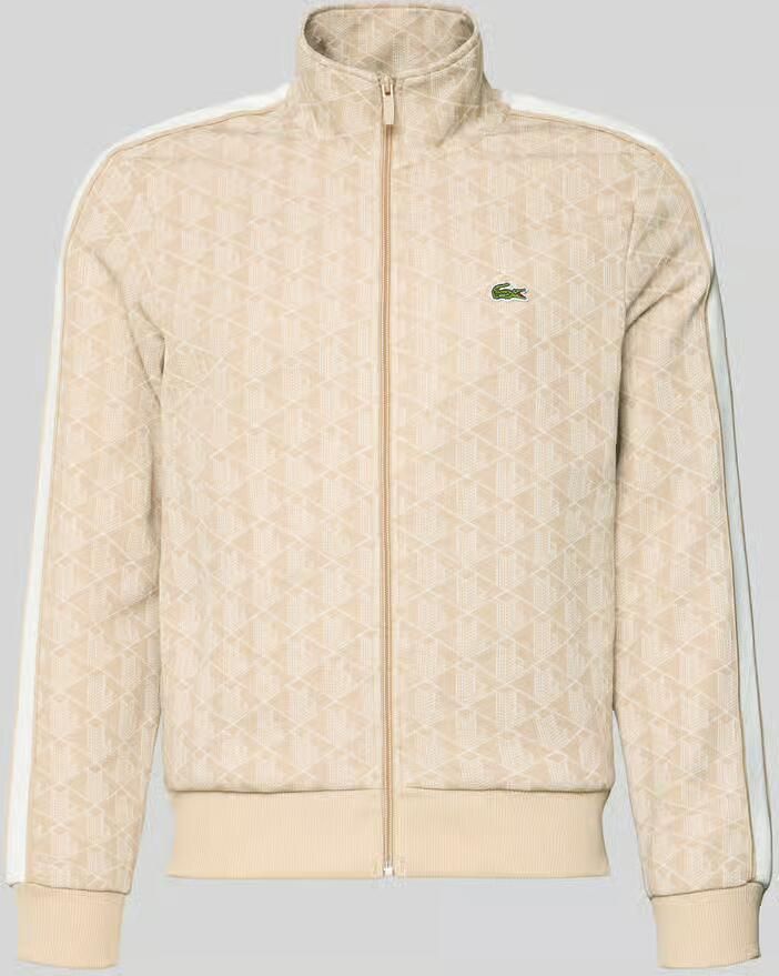 Lacoste Regular fit sweatjack met katoen