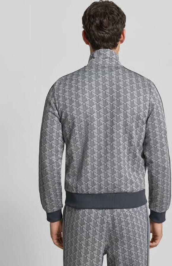 Lacoste regular fit sweatjack met ritssluiting