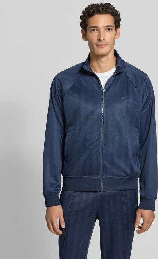 Lacoste Regular fit sweatjack met logopatch - Foto 3