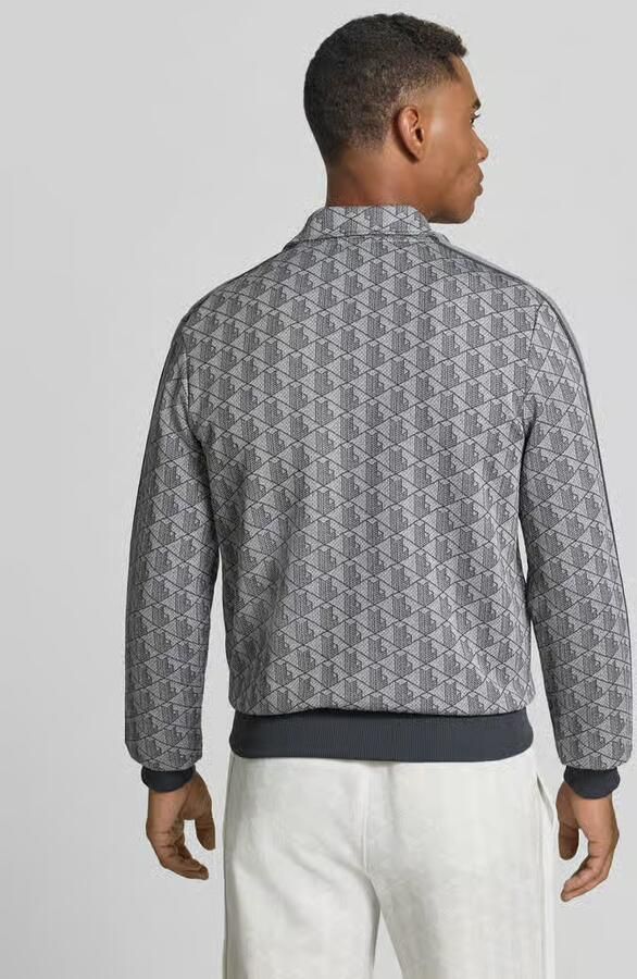Lacoste regular fit sweatjack met ritssluiting - Foto 4