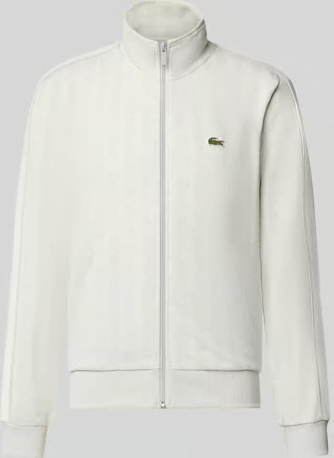 Lacoste regular fit sweatjack met ritssluiting