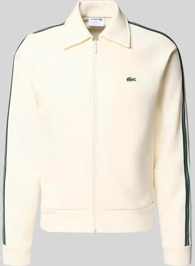 Lacoste Regular fit sweatjack van katoenmix