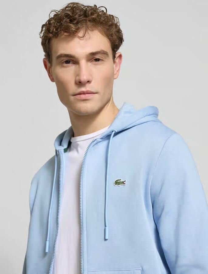 Lacoste Regular fit sweatjack van katoenmix - Foto 2