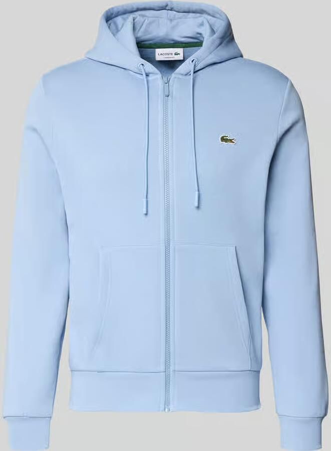 Lacoste Regular fit sweatjack van katoenmix