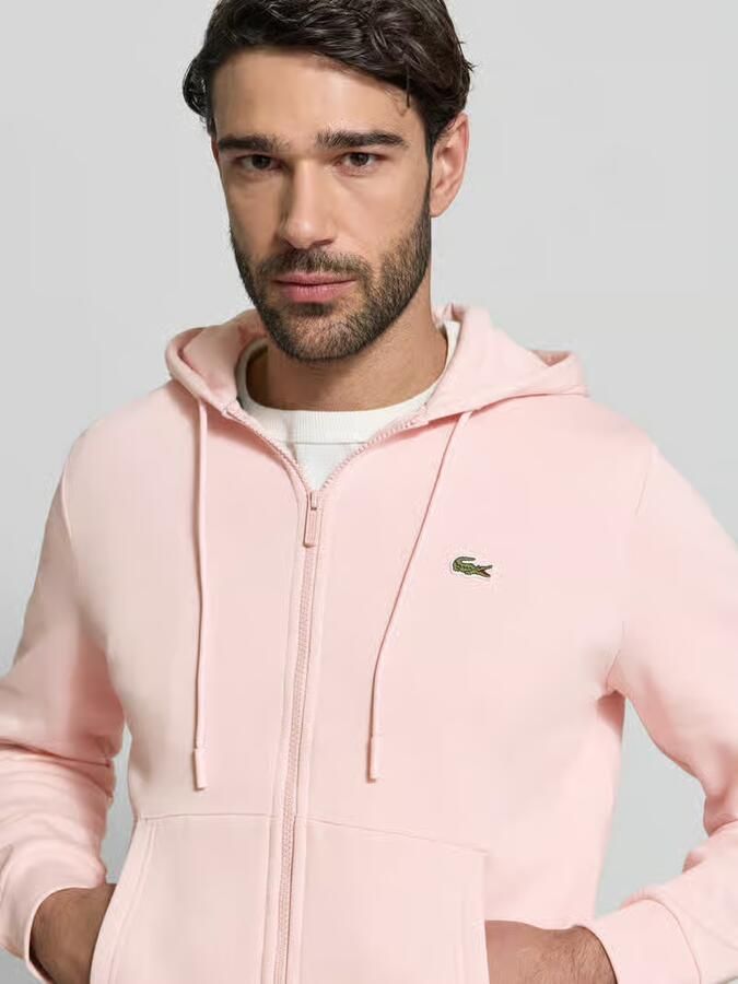 Lacoste Regular fit sweatjack van katoenmix - Foto 2