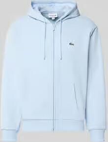 Lacoste regular fit sweatjack van katoenmix