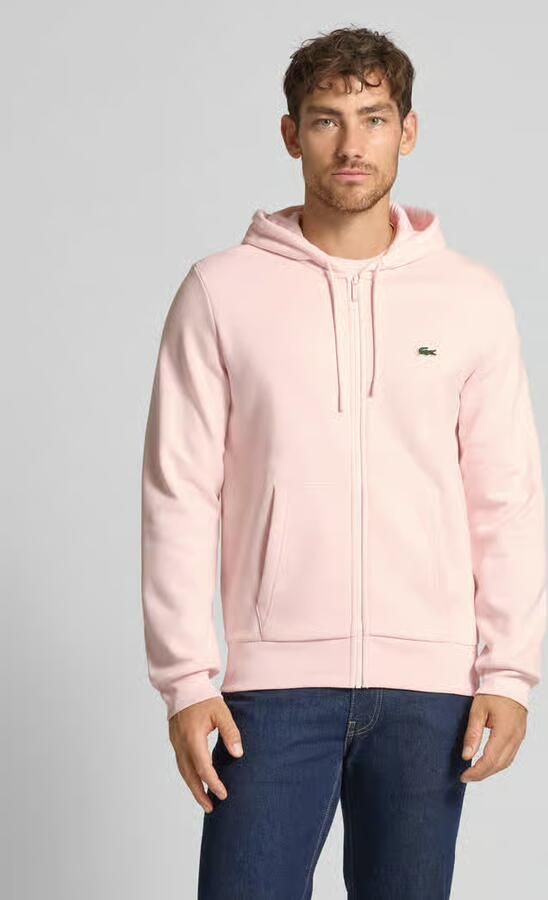 Lacoste Regular fit sweatjack van katoenmix - Foto 2