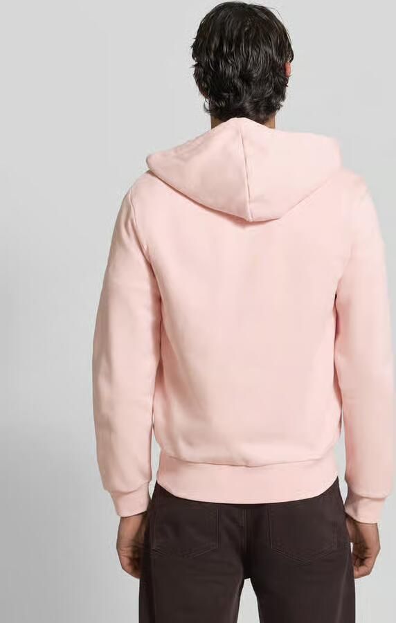 Lacoste Regular fit sweatjack van katoenmix