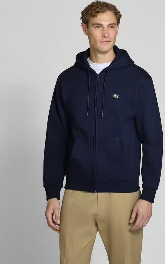 Lacoste Regular fit sweatjack van katoenmix - Foto 3